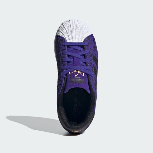 Adidas Superstar C Kids Shoes – Purple Leopard Print – Size 11K – NWT - Picture 2 of 8